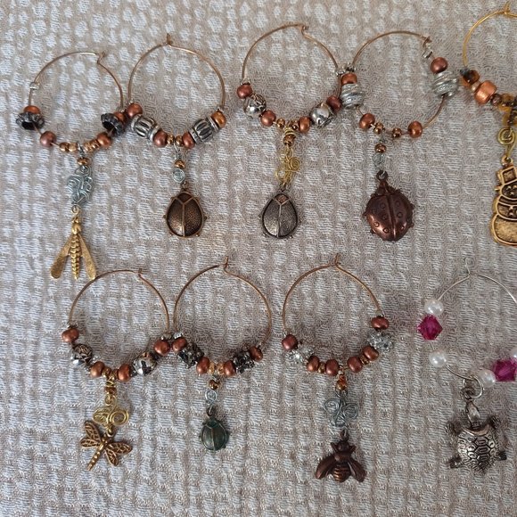 Lot of 13 Vintage Glass Markers - Picture 2 of 7